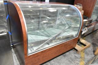 Metal Commercial Floor Style Dry Display Case Merchandiser.
