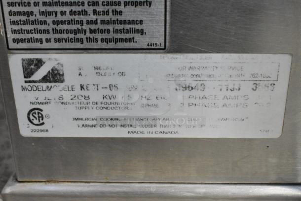 Southbend KECT-06 Stainless Steel Commercial Countertop 6 Gallon Steam Kettle Tilting Kettle. 208 Volts. - Image 5 of 5