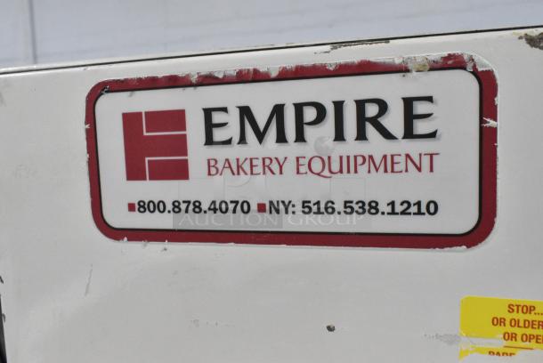 Empire FB Metal Commercial Floor Style Moulder on Commercial Casters. 220 Volts. - Image 4 of 6