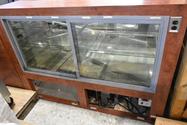 Metal Commercial Floor Style Dry Display Case Merchandiser. - Image 3 of 5