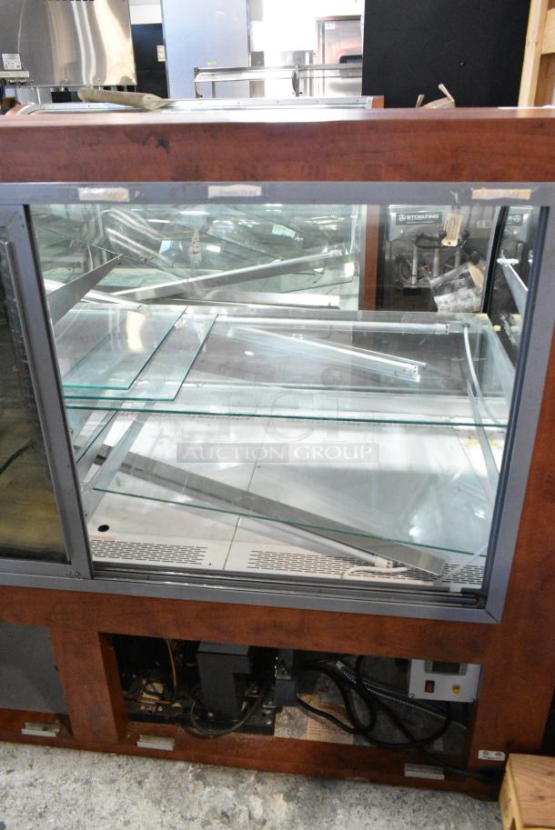 Metal Commercial Floor Style Dry Display Case Merchandiser. - Image 4 of 5