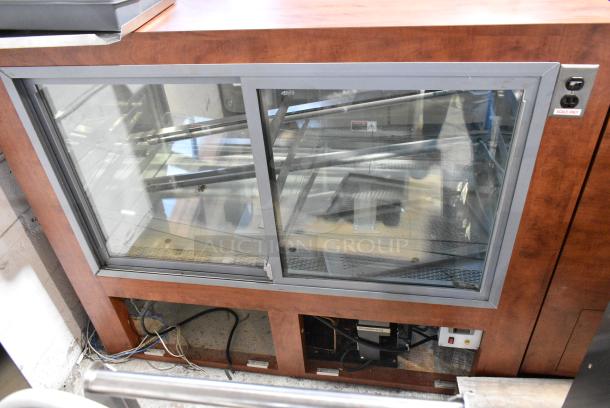 Metal Commercial Floor Style Dry Display Case Merchandiser. - Image 2 of 4