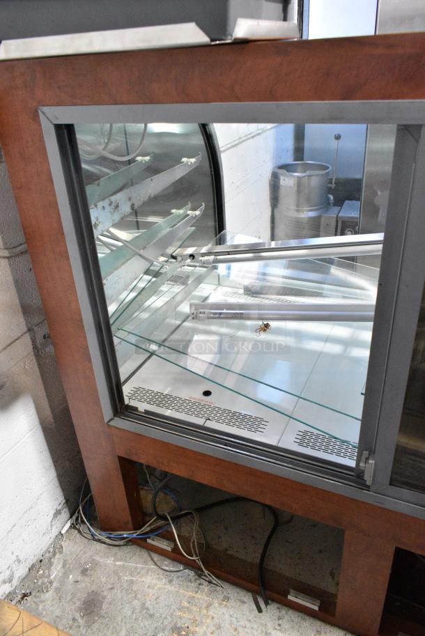 Metal Commercial Floor Style Dry Display Case Merchandiser. - Image 4 of 4