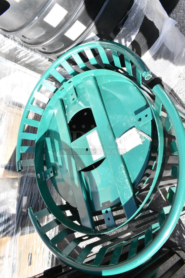 2 Metal Trash Can Shell Including 475SF36LIDGN. 2 Times Your Bid! - Image 6 of 7