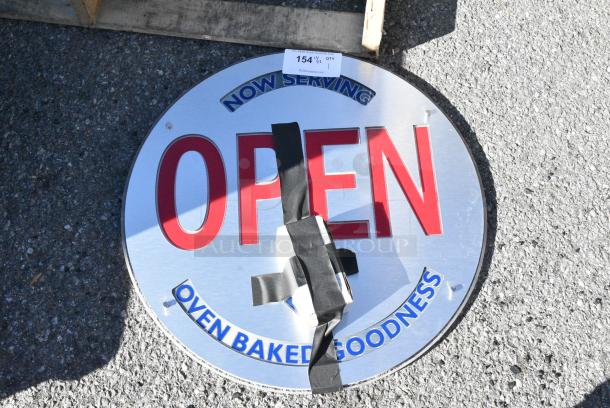 Open Sign. - Image 1 of 3