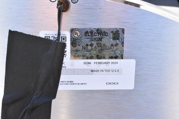 Open Sign. - Image 3 of 3