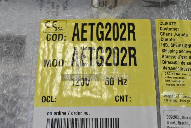 BRAND NEW IN CRATE! BKI AETG202R Stainless Steel Commercial Gas Powered Roll In Rack Combi Convection Oven w/ Metal Pan Rack. - Image 12 of 12