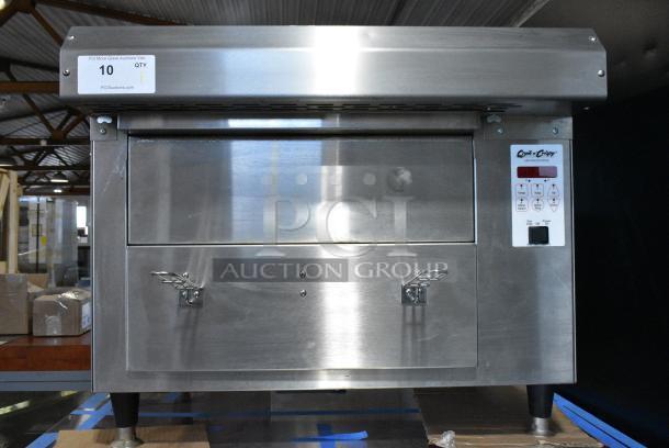 BRAND NEW SCRATCH AND DENT! QNC GF5 Stainless Steel Commercial Countertop Electric Powered Ventless Greaseless Quik N Crispy Fryer.  208-240 Volts. - Image 2 of 6