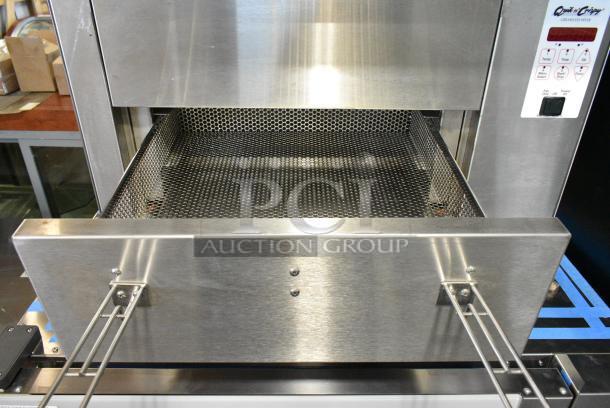 BRAND NEW SCRATCH AND DENT! QNC GF5 Stainless Steel Commercial Countertop Electric Powered Ventless Greaseless Quik N Crispy Fryer.  208-240 Volts. - Image 5 of 6