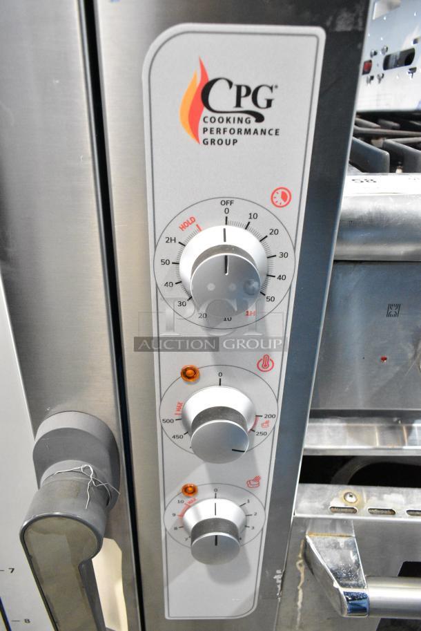 BRAND NEW SCRATCH AND DENT! Cooking Performance Group CPG 351OCB110I Stainless Steel Commercial Electric Powered Combi Convection Oven. 208-240 Volts, 3 Phase. - Image 3 of 7