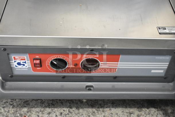 BRAND NEW SCRATCH AND DENT! 2022 Metro C5HME046018 Metal Commercial Heated Holding Cabinet on Commercial Casters. Tested and Working! - Image 3 of 5