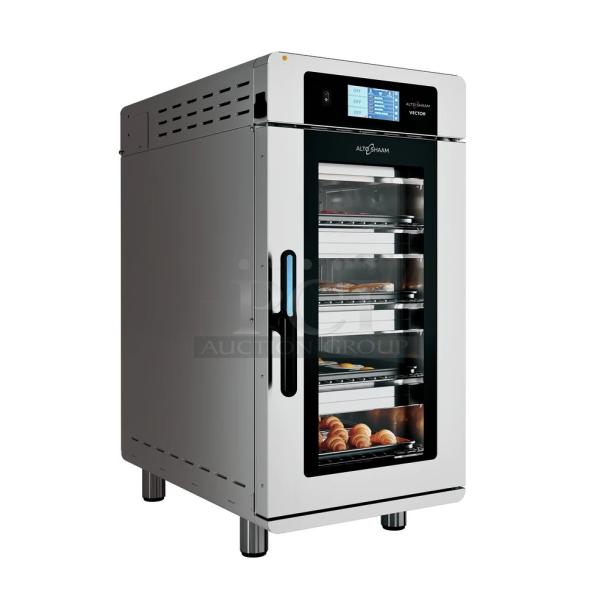 BRAND NEW SCRATCH AND DENT! 2022 Alto Shaam VMC-H4H Stainless Steel Commercial Half-Size Vector H Multi-Cook Oven. 208-240 Volts, 3 Phase. - Image 1 of 5