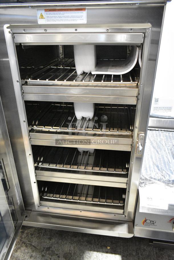 BRAND NEW SCRATCH AND DENT! 2022 Alto Shaam VMC-H4H Stainless Steel Commercial Half-Size Vector H Multi-Cook Oven. 208-240 Volts, 3 Phase. - Image 4 of 5