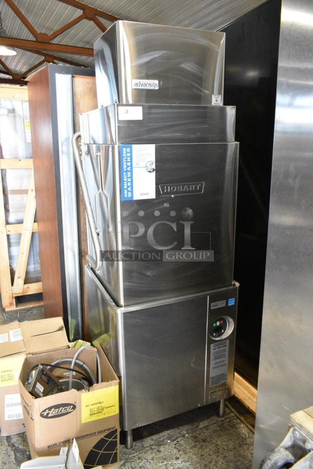 BRAND NEW SCRATCH AND DENT! Hobart AM15VL1 Stainless Steel Commercial Straight Pass Through Dishwasher. 208-240 Volts, 3 Phase. - Image 2 of 9