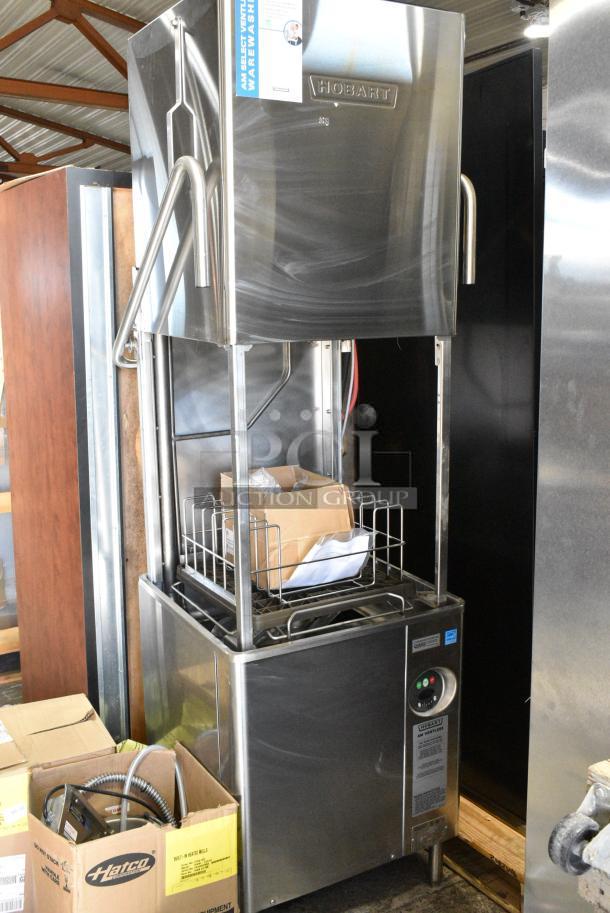 BRAND NEW SCRATCH AND DENT! Hobart AM15VL1 Stainless Steel Commercial Straight Pass Through Dishwasher. 208-240 Volts, 3 Phase. - Image 3 of 9