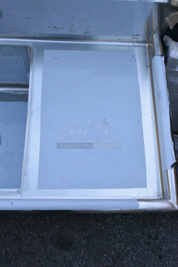 BRAND NEW SCRATCH AND DENT! Regency 600S1162018R Stainless Steel Single Bay Sink w/ Right Side Drain Board. Bay 16x20x12. Drain Board 16x22 - Image 6 of 7