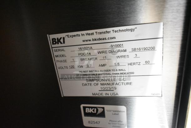 BRAND NEW! BKI PDC-14B Stainless Steel Commercial Oil Filtration System on Commercial Casters. 120 Volts, 1 Phase. - Image 6 of 6