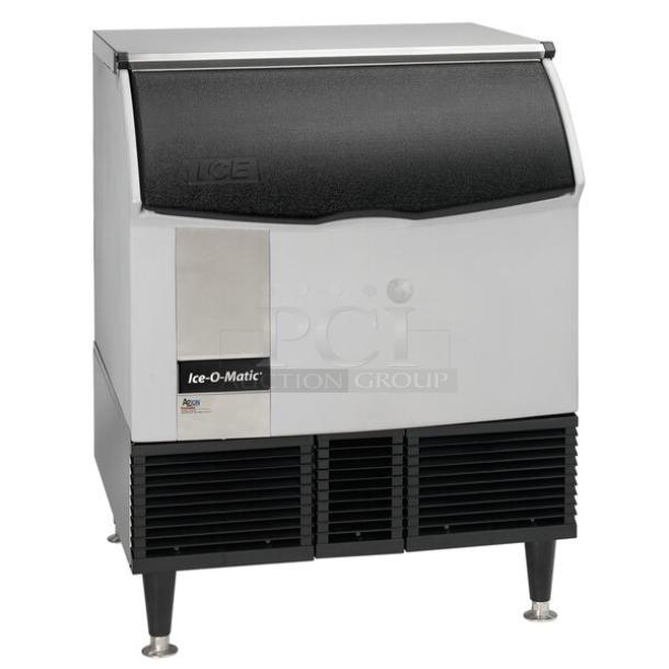 BRAND NEW SCRATCH AND DENT!  2022 Ice-O-Matic ICEU300HA5 Stainless Steel Commercial Self Contained Undercounter Ice Machine. 115 Volts, 1 Phase. - Image 1 of 10