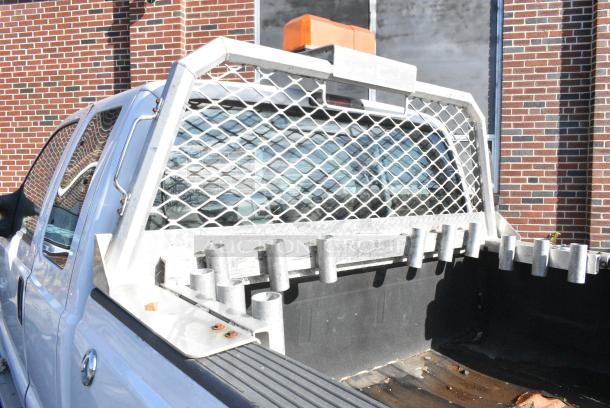 2006 Ford F250 Super Duty 2WD Pick Up Truck w/ Crew Cab, Headache Guard and Tommy Gate PUW60-1340S38TP4 liftgate. VIN 1FTSX20566ED68092. Title In Hand. Needs a Timing Chain. Vehicle Runs and Drives But Needs a New Battery; Will Need To Be Jump Started. - Image 11 of 12