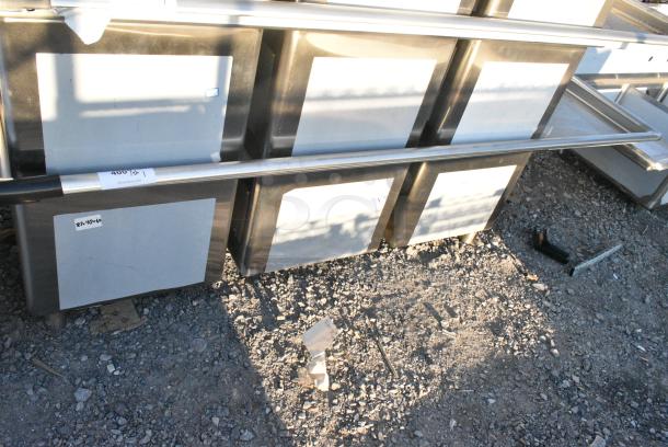 BRAND NEW SCRATCH AND DENT! Regency 600S3181824R Stainless Steel 3 Bay Sink w/ Right Side Drain Board. No Legs. - Image 2 of 4