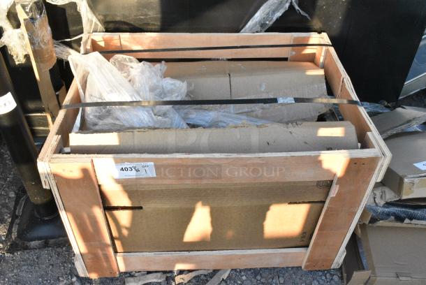 BRAND NEW SCRATCH AND DENT! Regency 600IB2130C0 21" x 30" Underbar Ice Bin with 10 Circuit Post-Mix Cold Plate and Bottle Holders - Image 2 of 4