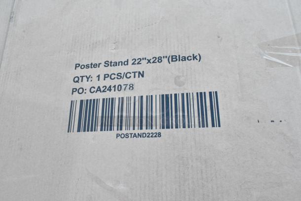 34 BRAND NEW SCRATCH AND DENT! CA241078 POSTAND2228 Poster Stand. 22"x28". 34 Times Your Bid! - Image 2 of 2