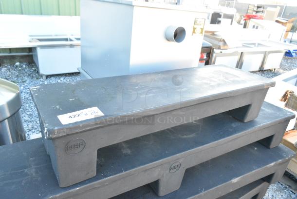 4 BRAND NEW SCRATCH AND DENT! Black Dunnage Rack. Includes 59x12x8, 36x12x8. 4 Times Your Bid! - Image 3 of 6