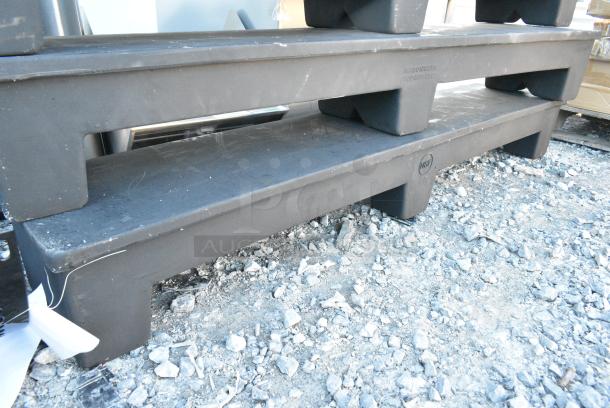 4 BRAND NEW SCRATCH AND DENT! Black Dunnage Rack. Includes 59x12x8, 36x12x8. 4 Times Your Bid! - Image 6 of 6