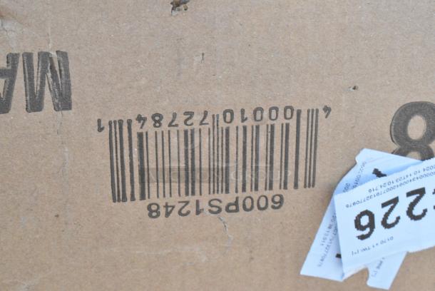 BRAND NEW SCRATCH AND DENT! Regency 600PS1248 12" x 48" Stainless Steel Wall Mounted Pot Rack with Shelf and 18 Galvanized Hooks. May Be Missing Pieces. Stock Picture Used - Image 3 of 3