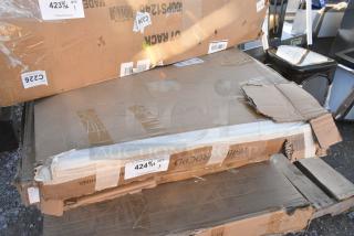BRAND NEW SCRATCH AND DENT! Lancaster Table & Seating 164BA30RDCPD Alloy Series 30" Round Distressed Copper Bar Height Outdoor Table. May Be Missing Pieces.