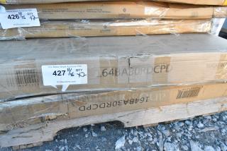 2 BRAND NEW SCRATCH AND DENT! Lancaster Table & Seating 164BA30RDCPD Alloy Series 30" Round Distressed Copper Bar Height Outdoor Table. May Be Missing Pieces. 2 Times Your Bid!