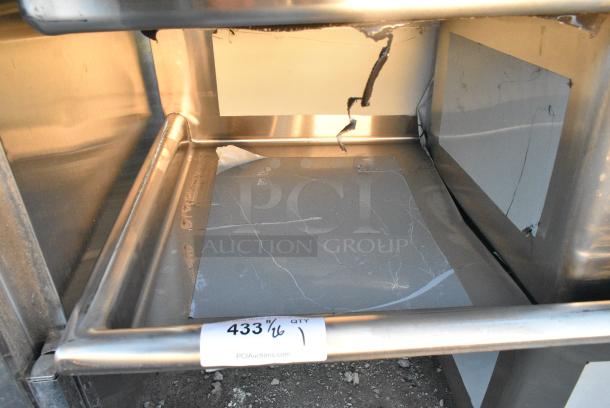 BRAND NEW SCRATCH AND DENT! Regency 600S2171718L Stainless Steel 2 Bay Sink w/ Left Side Drain Board. No Legs. - Image 3 of 4