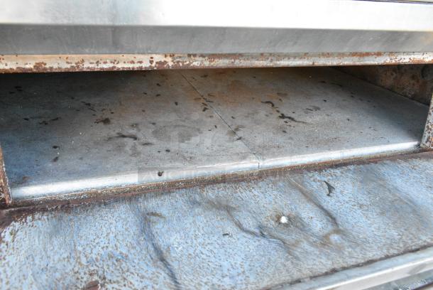 2 Bari MS54 Stainless Steel Commercial Natural Gas Powered Single Deck Pizza Oven. 2 Times Your Bid! - Image 5 of 7