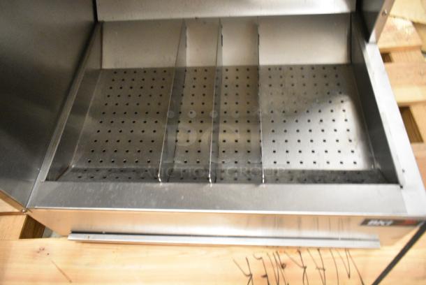 BRAND NEW IN CRATE! 2016 BKI HFWTJ-24R Stainless Steel Commercial Fry Warmer. 120 Volts, 1 Phase. Tested and Working! - Image 6 of 8