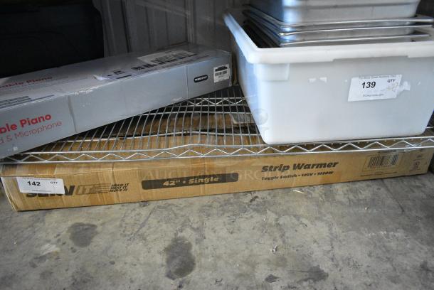 IN ORIGINAL BOX! ServIt 423SW42THA 42" Heat Strip Warmer. 120 Volts, 1 Phase. - Image 3 of 4