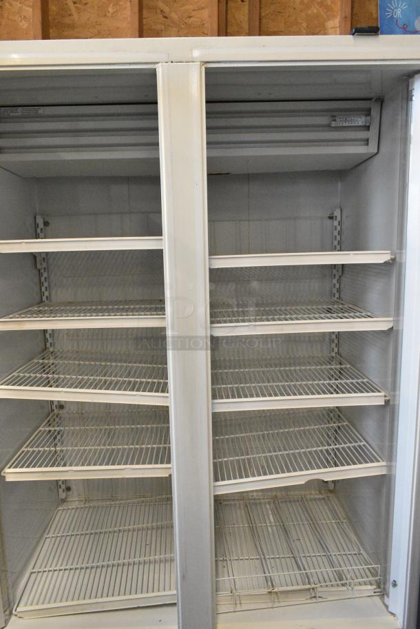 Carrier ULG50BCP-S Metal Commercial 2 Door Reach In Freezer w/ Poly Coated Racks. 115/208-230 Volts, 1 Phase. - Image 2 of 5