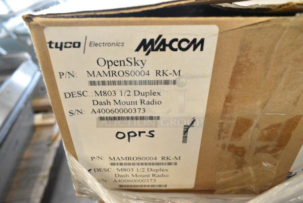 55 BRAND NEW! Boxes Including Tyco Macom OpenSky Dash Mount Radio, Macom Control Head. 55 Times Your Bid! - Image 3 of 15
