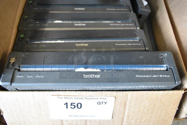 50 Brother Pocket Jet 6 Plus Direct Thermal Portable Printer. 50 Times Your Bid! - Image 2 of 4