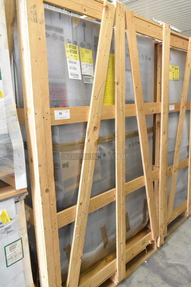 BRAND NEW IN CRATE! BKI AETG202R Stainless Steel Commercial Natural Gas Powered Roll In Rack Combi Convection Oven w/ Metal Pan Rack. - Image 2 of 12
