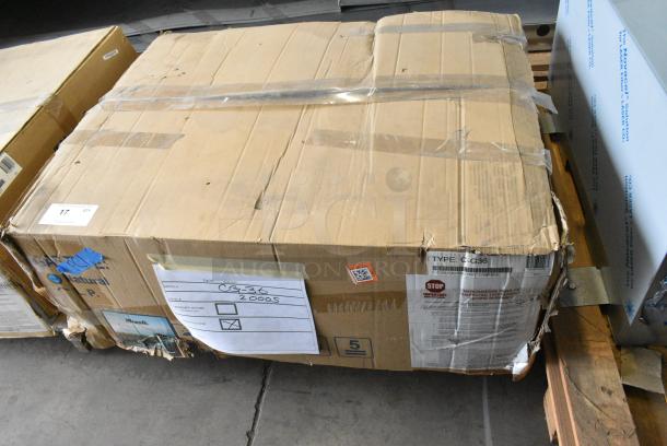 BRAND NEW SCRATCH AND DENT! Migali C-G36 Stainless Steel Commercial Countertop Natural Gas Powered Flat Top Griddle. - Image 2 of 5