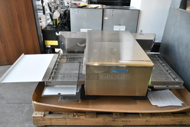 BRAND NEW SCRATCH AND DENT! 2024 Turbochef HHC2020 Stainless Steel Commercial Countertop Electric Powered Conveyor Rapid Cook Oven. 208/240 Volts, 1 Phase. - Image 2 of 13