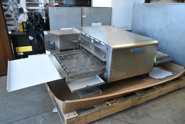 BRAND NEW SCRATCH AND DENT! 2024 Turbochef HHC2020 Stainless Steel Commercial Countertop Electric Powered Conveyor Rapid Cook Oven. 208/240 Volts, 1 Phase. - Image 3 of 13