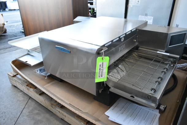 BRAND NEW SCRATCH AND DENT! 2024 Turbochef HHC2020 Stainless Steel Commercial Countertop Electric Powered Conveyor Rapid Cook Oven. 208/240 Volts, 1 Phase. - Image 4 of 13