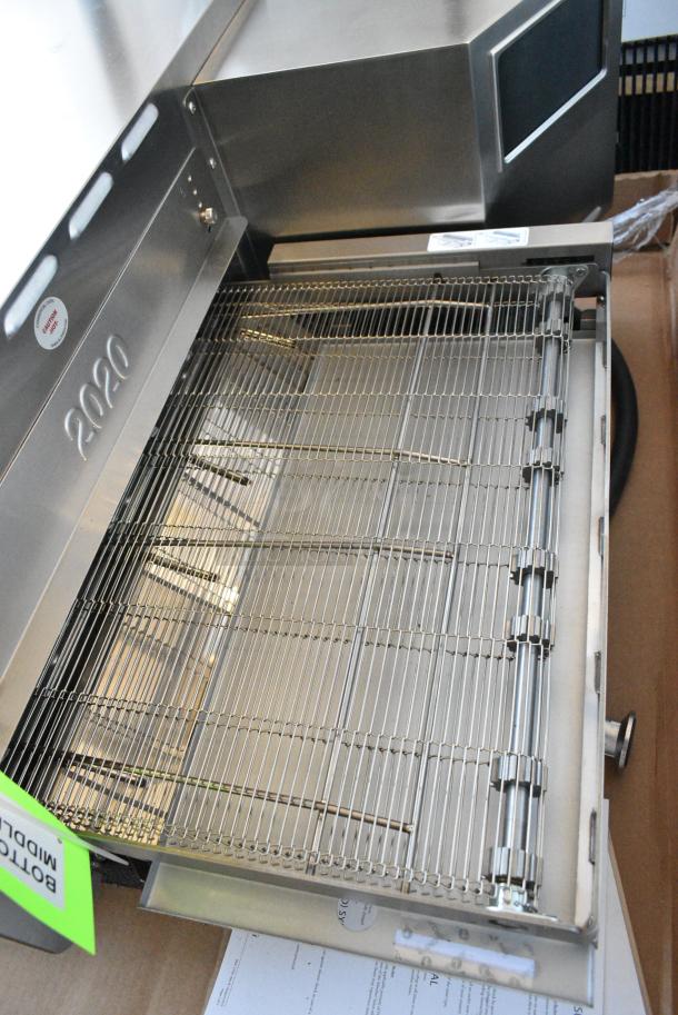 BRAND NEW SCRATCH AND DENT! 2024 Turbochef HHC2020 Stainless Steel Commercial Countertop Electric Powered Conveyor Rapid Cook Oven. 208/240 Volts, 1 Phase. - Image 5 of 13