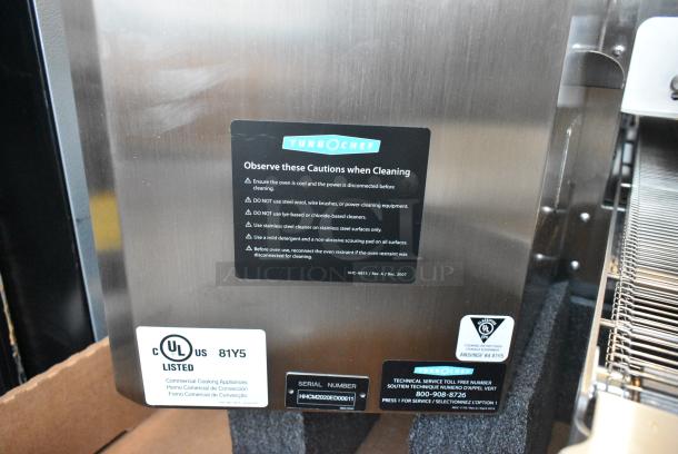 BRAND NEW SCRATCH AND DENT! 2024 Turbochef HHC2020 Stainless Steel Commercial Countertop Electric Powered Conveyor Rapid Cook Oven. 208/240 Volts, 1 Phase. - Image 8 of 13