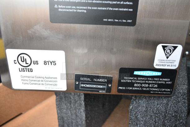 BRAND NEW SCRATCH AND DENT! 2024 Turbochef HHC2020 Stainless Steel Commercial Countertop Electric Powered Conveyor Rapid Cook Oven. 208/240 Volts, 1 Phase. - Image 9 of 13