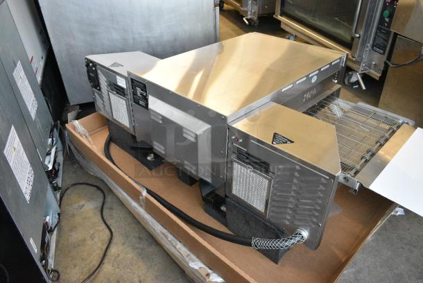 BRAND NEW SCRATCH AND DENT! 2024 Turbochef HHC2020 Stainless Steel Commercial Countertop Electric Powered Conveyor Rapid Cook Oven. 208/240 Volts, 1 Phase. - Image 10 of 13