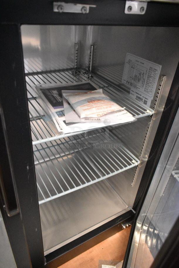 BRAND NEW SCRATCH AND DENT! Migali C-BB48G-HC Metal Commercial 2 Door Back Bar Cooler Merchandiser. 115 Volts, 1 Phase. Tested and Working! - Image 5 of 8