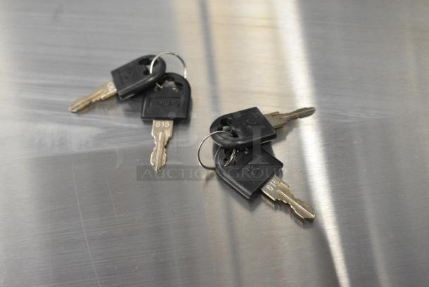 BRAND NEW SCRATCH AND DENT! Migali C-BB48G-HC Metal Commercial 2 Door Back Bar Cooler Merchandiser. 115 Volts, 1 Phase. Tested and Working! - Image 6 of 8