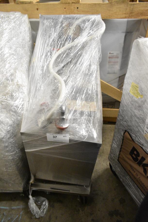 BRAND NEW! BKI PDC-14 Stainless Steel Commercial Oil Filtration System on Commercial Casters. 120 Volts, 1 Phase. - Image 2 of 5